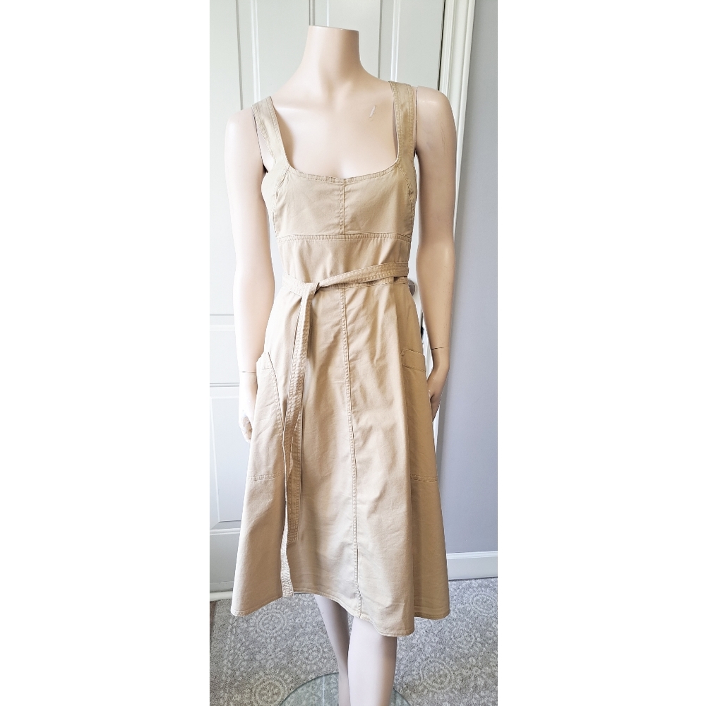 DKNY Cotton Wrap Dress Size L